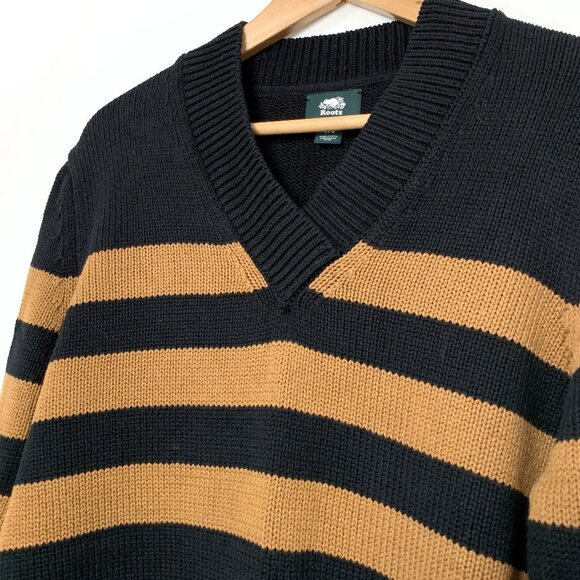 Roots Cape Breton V-Neck Sweater - Picture 2 of 8
